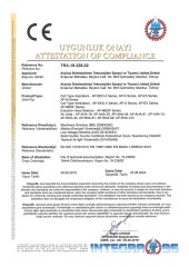 Aspirator - Fan - Appliance - MESF - Shelter CE Certificate