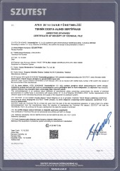 Package Type Air Conditioner Certificate