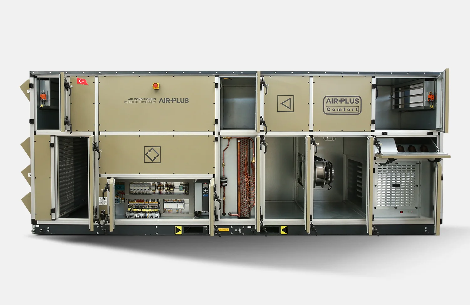 Paket Tip Kapalı Kondanserli DX Klima