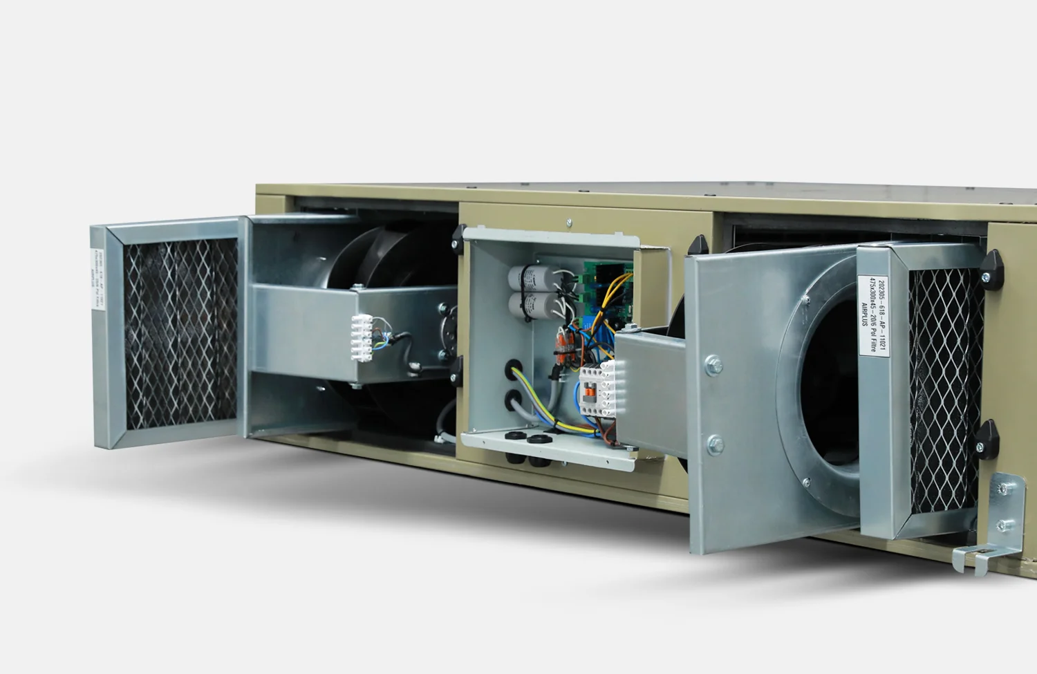 Tavan Tipi Isı Kazanım Cihazı